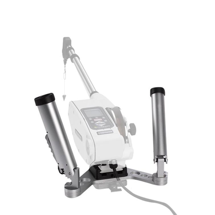 Syv&auml;takilan tuplavapateline "Pro Pack" (2x Dual Axis Rod Holder + alumiiniteline)