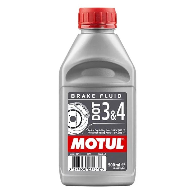 Motul DOT 3 & 4 täyssynteettinen jarruneste 0,5 l