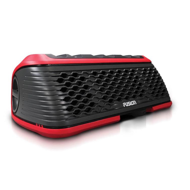 StrereoActive kannettava vesitiivis Bluetooth-kaiutin punainen