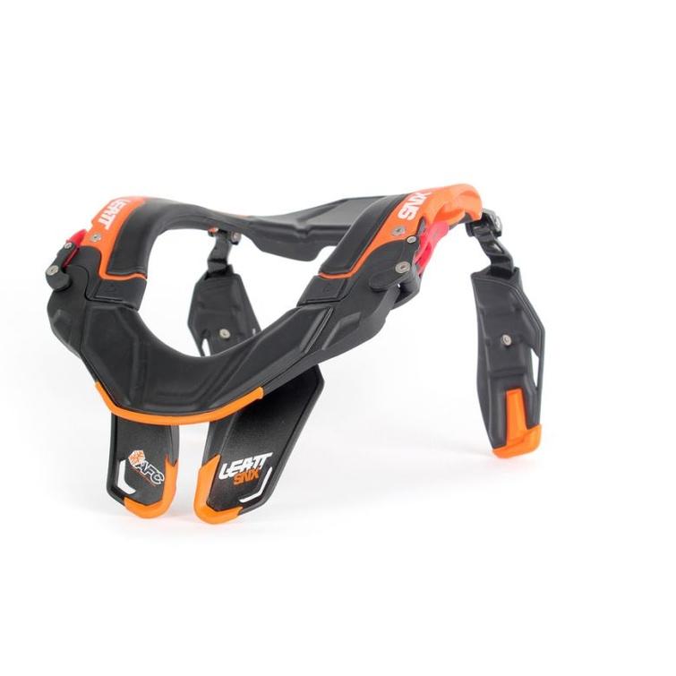 Leatt Niskasuoja SNX Trophy musta/oranssi 