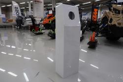 2-pisteohjauksen pulpetti taka-avotilaan Silver