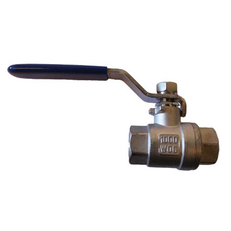 Kuulaventtiili ruostumatonta ter&auml;st&auml; AISI316, hanallinen, R-kierre 1/2&Prime;.