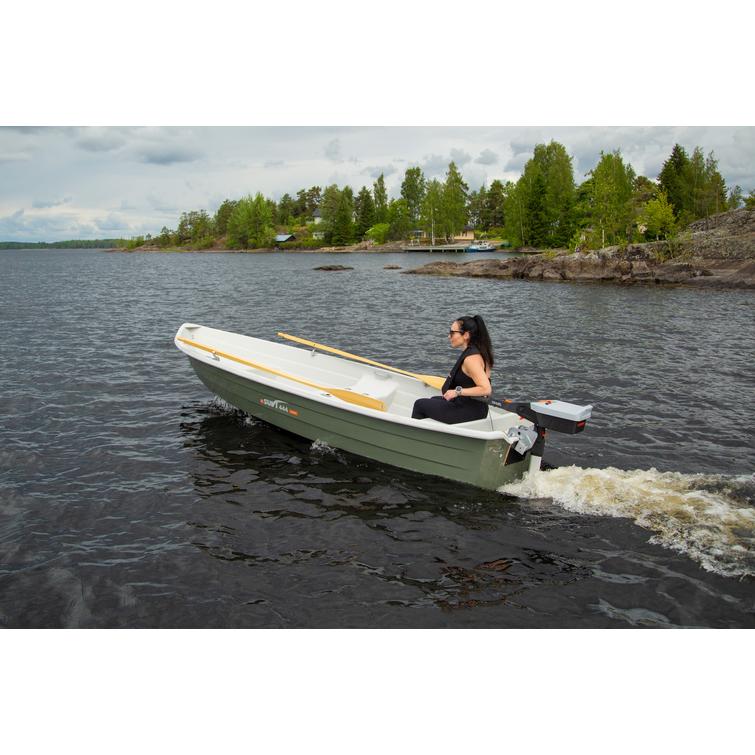 eSuvi 444 2026 +  Torqeedo Travel s&auml;hk&ouml;per&auml;moottorilla