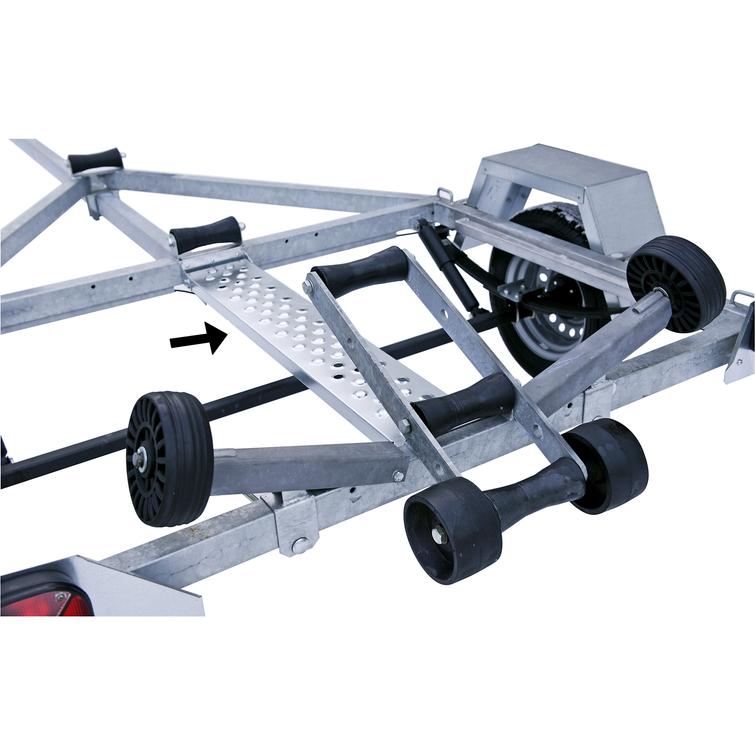 Kulkutaso takimmainen V750LP-2/X, Muuli