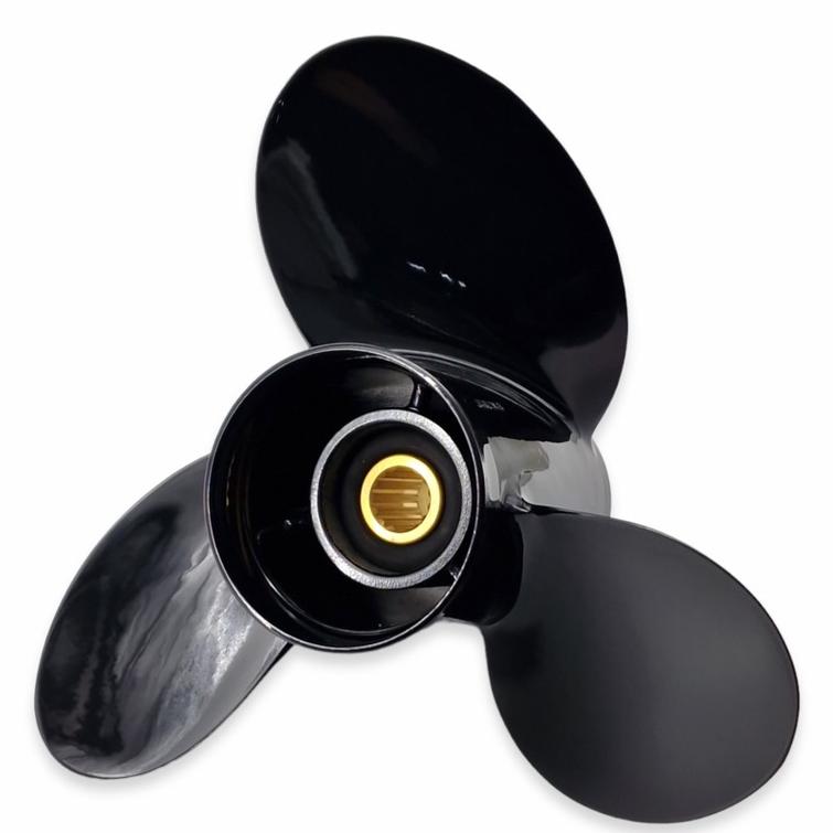 Potkuri 13-3/4 x 19, Suzuki DF70/D90/DF100B, alumiinia, musta