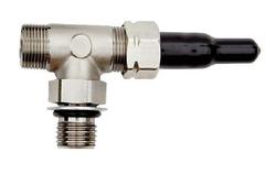 Ultraflex T-liitin ilmausnipalla 3/8"