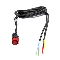 Lowrance virtajohto HDS, Elite TI/TI2/FS ja Hook1 5"-9" laitteille. Mukana NMEA 0183 johdot sek&auml; keltainen her&auml;te