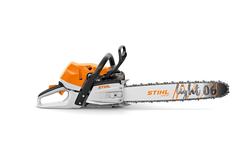 Stihl MS 400.1 C-M VW moottorisaha l&auml;mp&ouml;kahvoilla