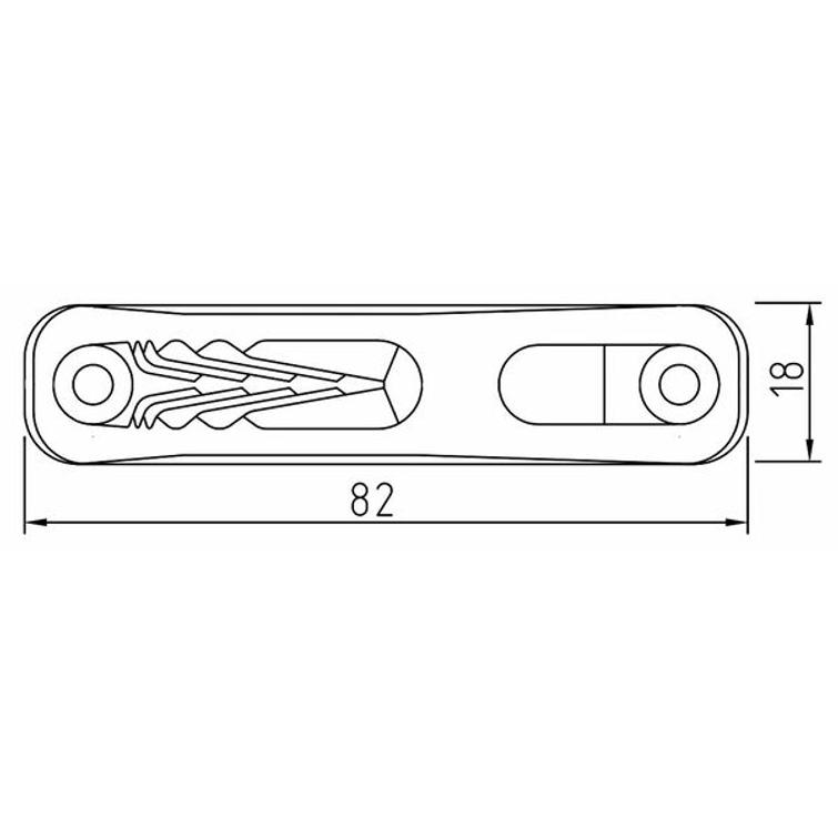 Köysilukko ClamCleat Junior