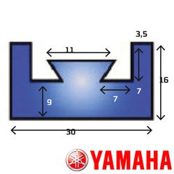 Liukukisko Yamaha  "Lohenpyrstö"  142cm