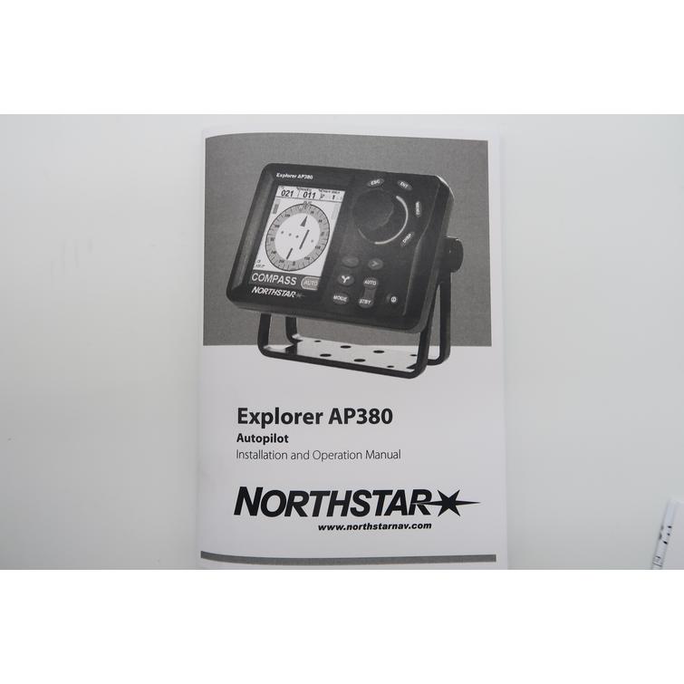 Northstar Explorer AP380, Autopilotin ohjausnäyttö