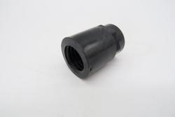 Muovip&auml;&auml;te ohjauskaapelille 0319, musta, kierteell&auml; oleva malli