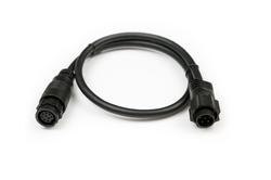 Lowrance anturijohdon adapteri, anturissa 9pin musta liitin => laitteessa 7pin sininen liitin