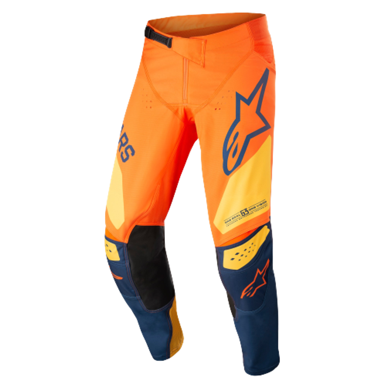 Alpinestars Techstar Factory Pants orange/blue/yellow