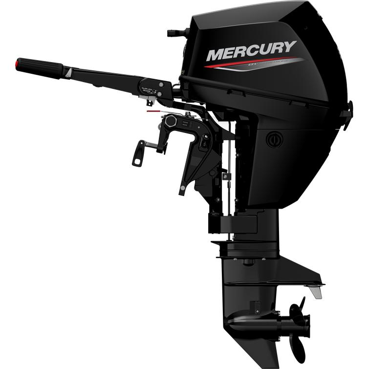 Mercury F9.9 EH Efi uusi lyhytrikinen per&auml;moottori s&auml;hk&ouml;startilla