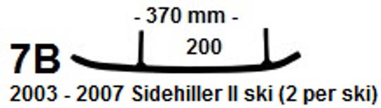 NO 7B Polaris Sidehiller 03-07 ENDURO 