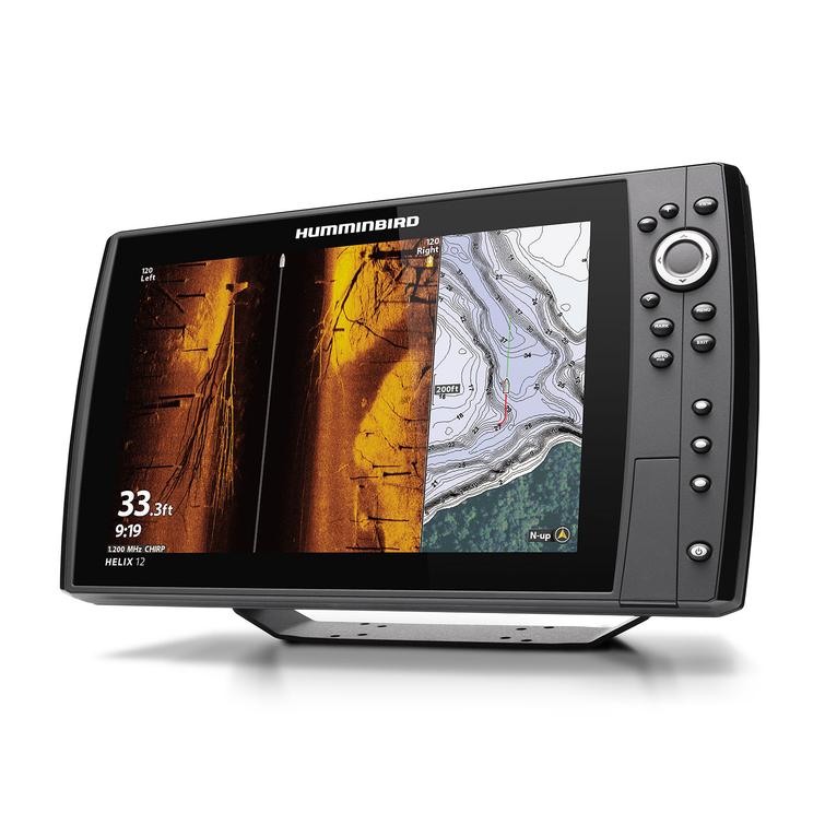 - Esittelylaite - Humminbird Helix 12 G4N Chirp MSI+ GPS 12,1" kaiku/plotteri, sis. anturi