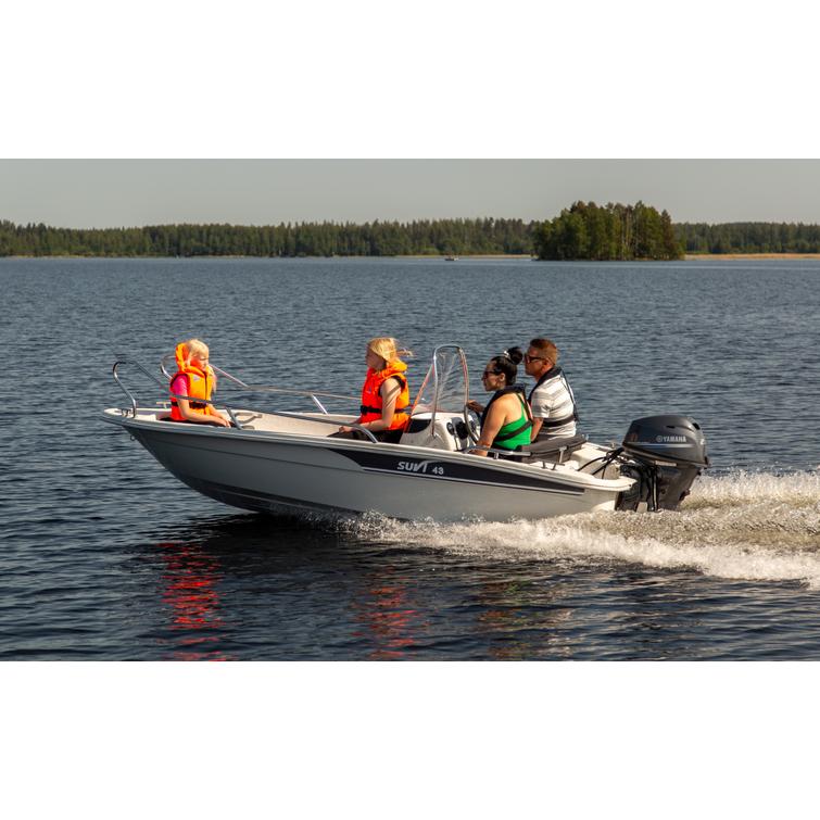 Suvi 43 2025 uusi vene / lyhytrikiselle moottorille