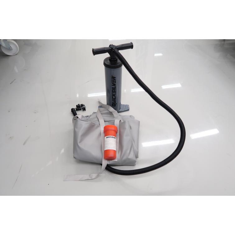 Quicksilver 250 Sport harmaa,uusi kumivene, alumiinilattia