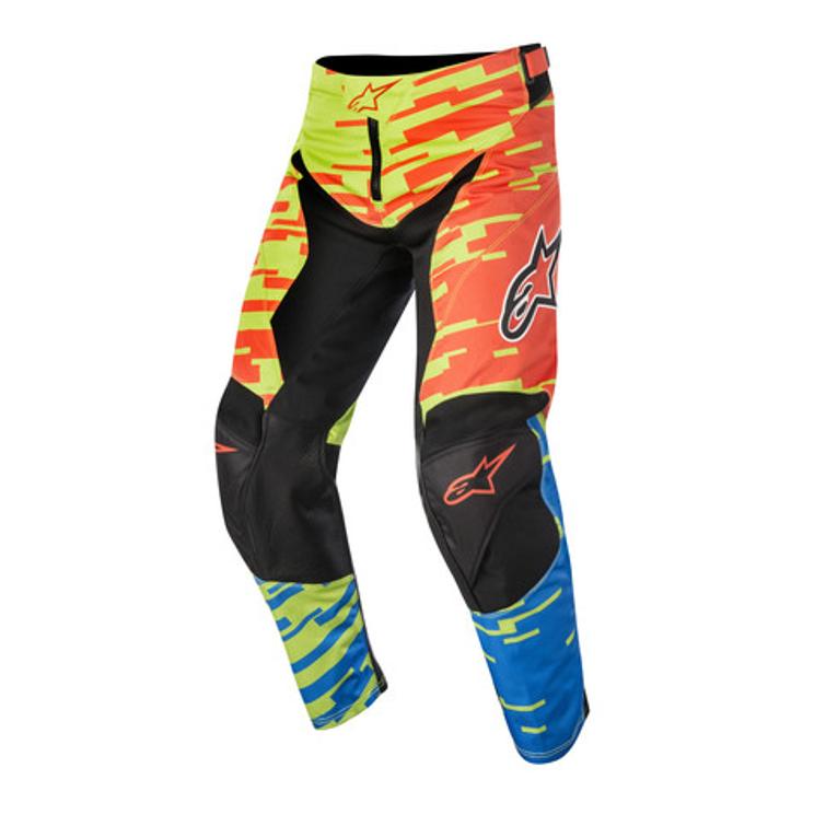 ALPINESTARS RACER BRAAP PANT RED BLUE LIME