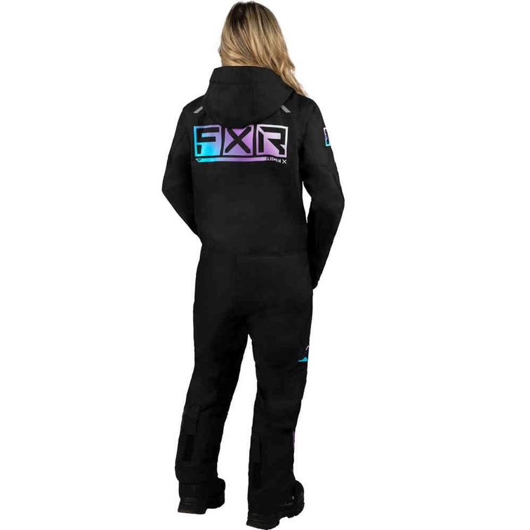 FXR Recruit F.A.S.T. naisten kelkkahaalari, musta / lila