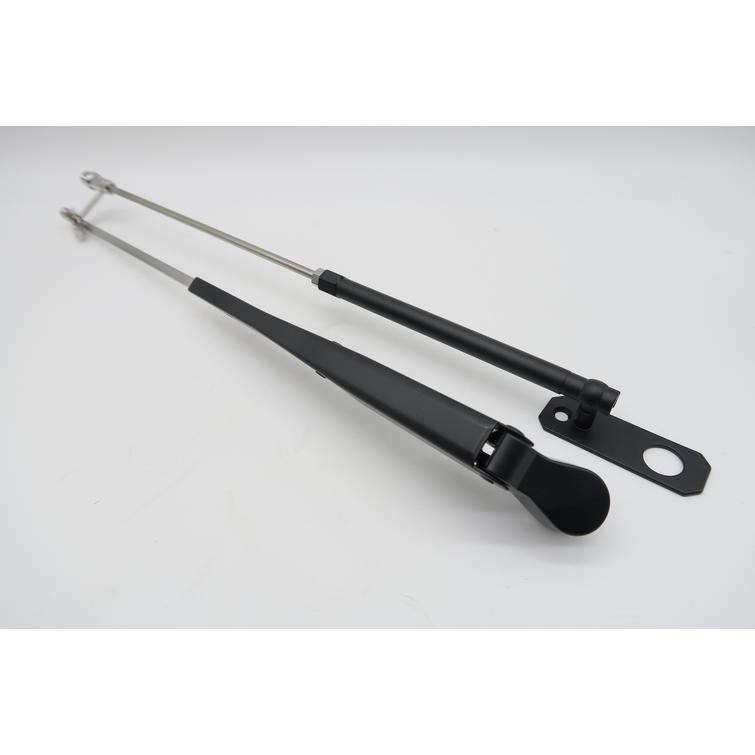 Säädettävä kaksoisvarsi 380 - 430 mm, Sopii Ø 14 mm rihlatulle akselille