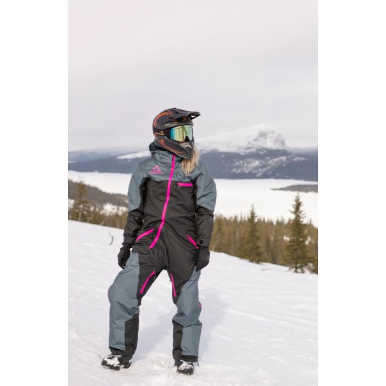 Amoq Void Women monosuit Black/Pink/Grey
