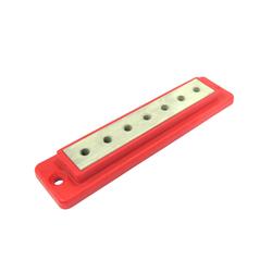 Liit&auml;nt&auml;kisko (+) punainen 7-paikkainen