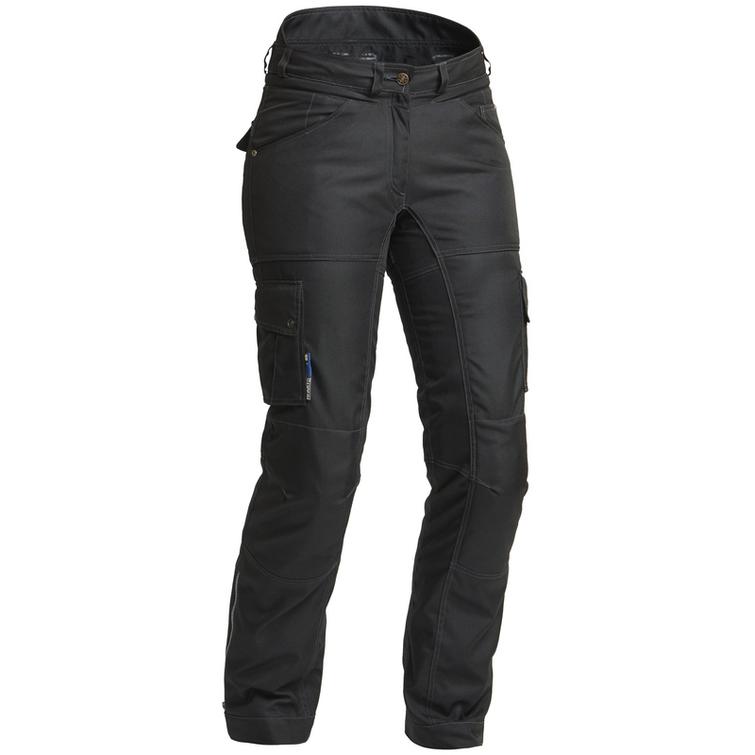 Lindstrands Zion  Naisten lyhyt Tekstiilihousu Musta