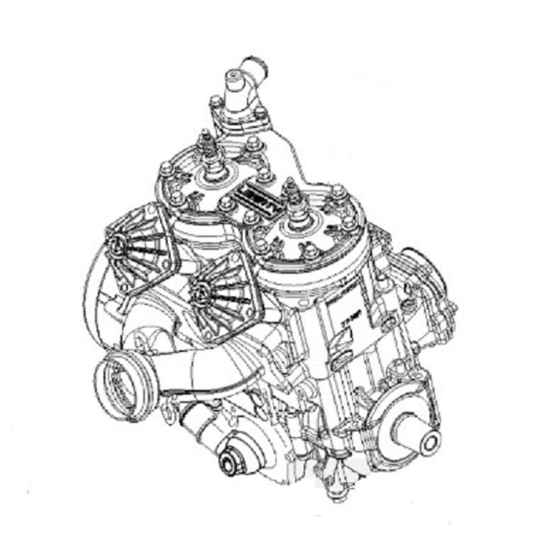 KIT-SHORT BLOCK 600LE