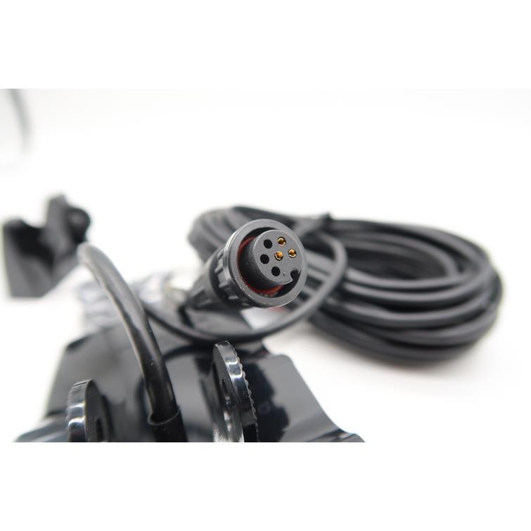 Garmin muovinen kaikuanturi,syvyys ja l&auml;mp&ouml;tila (kaksitaajuusanturi, 6-nastainen liitin)