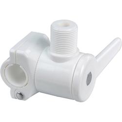 Shakespeare 4721 nylon, valkoinen kaidekiinnitteinen antennijalka