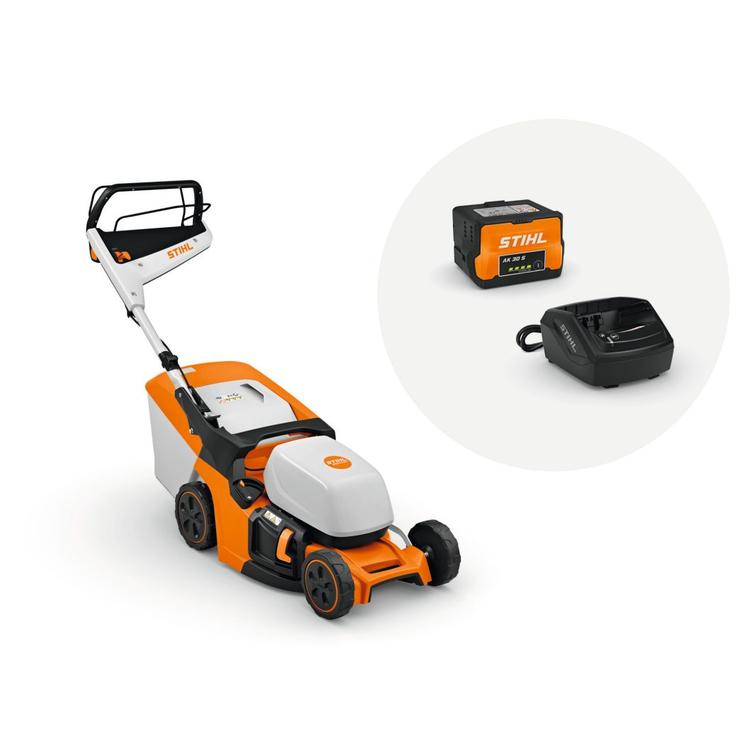 Stihl RMA 443.3 V akkuruohonleikkuri (sis. AK 30 S akun ja AL 101 laturin)