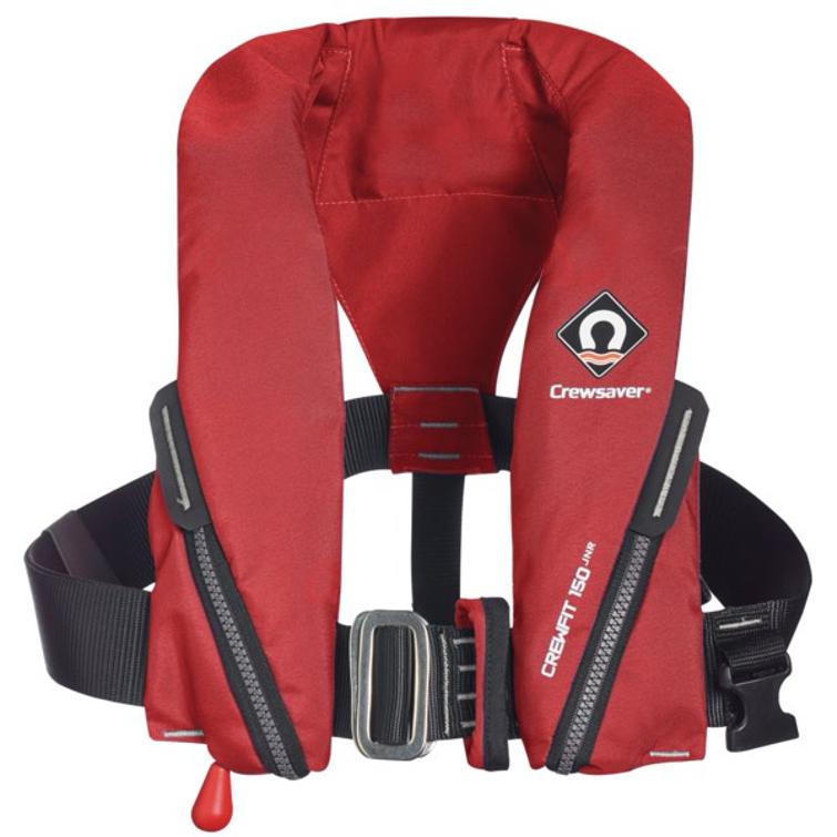 Crewsaver Crewfit Junior 20-50kg 150N automaattiliivi, punainen (23g, Co2)