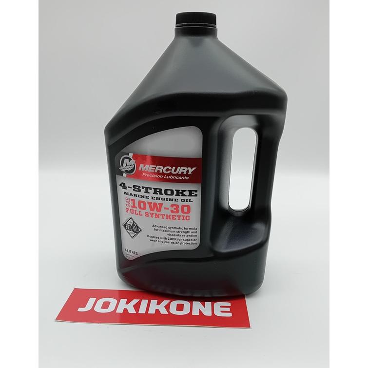 Mercury T&auml;yssynteettinen moottori&ouml;ljy 10w-30 4l