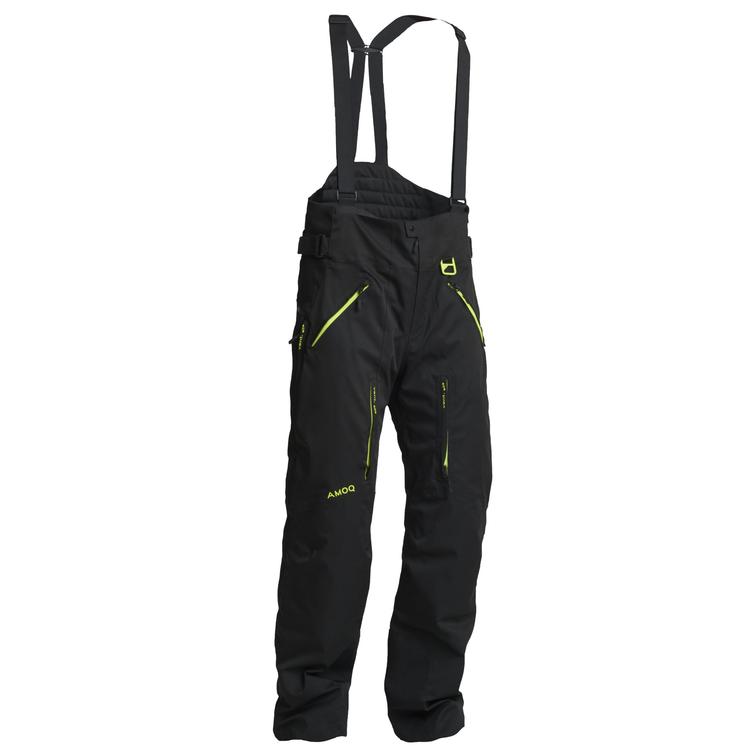 AMOQ vernal housut musta/hivis