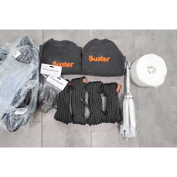 Rantautumispaketti Buster, pieni (XS - Lx), veneen varustepaketti