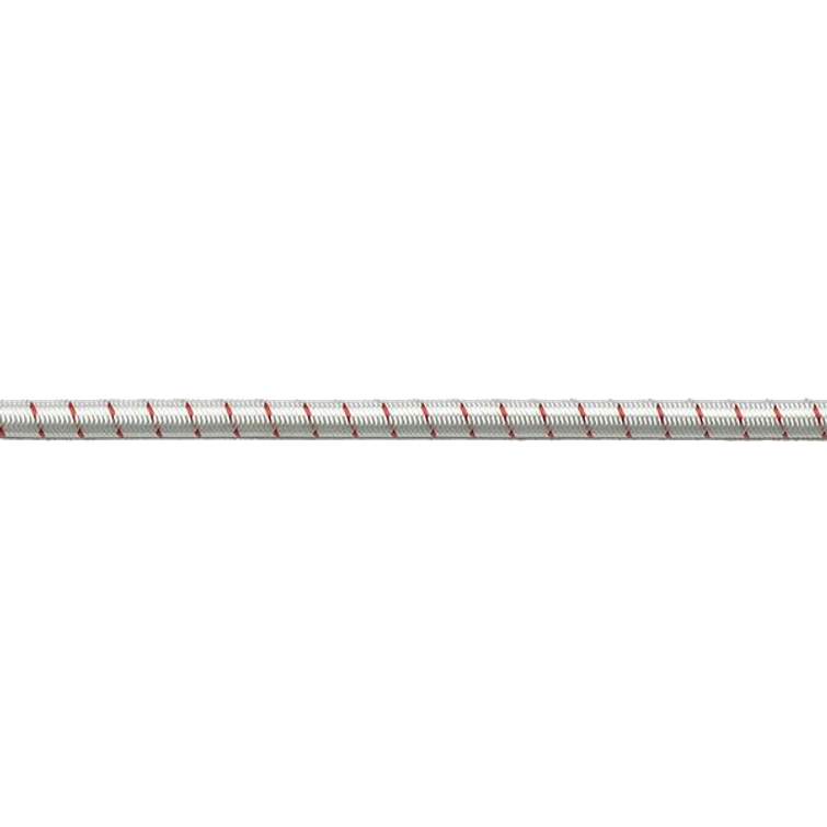 Robline kumik&ouml;ysi 10mm valkoinen/punainen, metritavarana