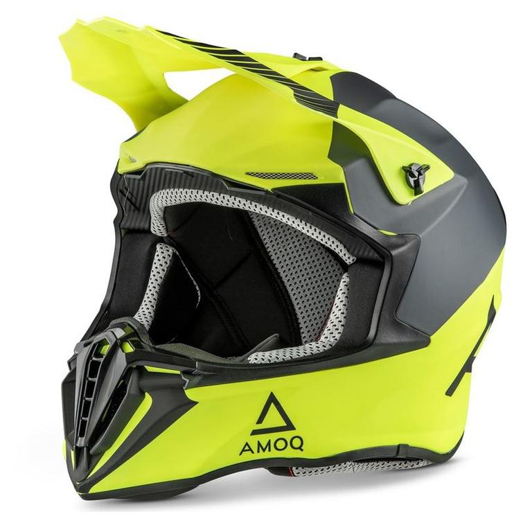 AMOQ Airframe Kypärä HiVis/Harmaa