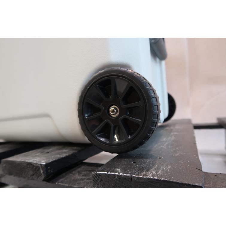 River RPX 50L valkea kylmälaukku, pyörillä