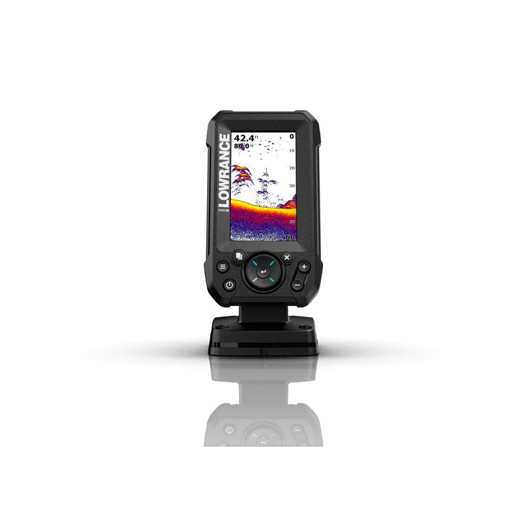 Lowrance Eagle 4X, 4" v&auml;rin&auml;yt&ouml;llinen kaikuluotain, IPS pystyn&auml;ytt&ouml;, bullet anturi