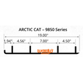 TAT4-9850 Racing 15cm Arctic Cat
