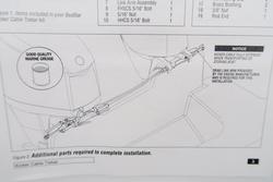 V&auml;litankosarja Apumoottorille 71cm kaapeli