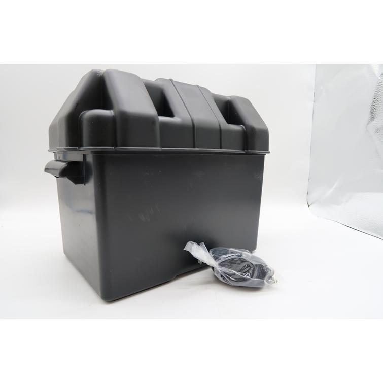 Akkukotelo 60Ah akuille, musta