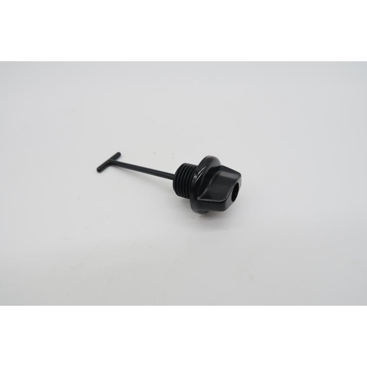 Kawasaki takimmainen tyhjennystulppa (rear drain plug), musta