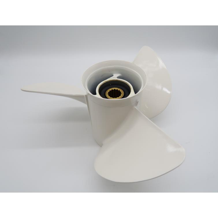 Potkuri Yamaha 13 x 23, (K) F70 - F115, alumiinia, valkea