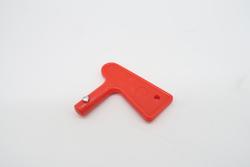 P&auml;&auml;virta-avain punainen 9.0 mm / Yamarin, Buster, Terhi, Silver