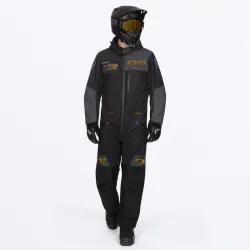 FXR M Revo F.A.S.T. Ins Monosuit Black/Asphalt/Kash