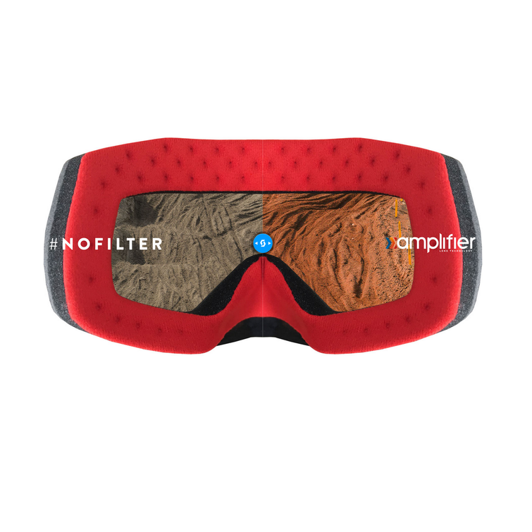 Prospect Snow Cross yellow/red enhancer chrome lens