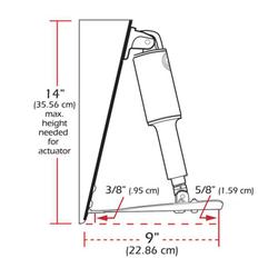 Lenco Trimmilevy paketti (standard k&auml;ytt&ouml;paneeli + 9"x12" NS levyt) 12V
